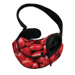 Heart Chocolate Candy Print Pet Sling Carrier