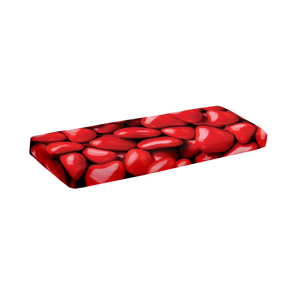 Heart Chocolate Candy Print Piano Keyboard Cover