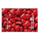 Heart Chocolate Candy Print Placemat