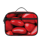 Heart Chocolate Candy Print Portable Lunch Bag