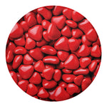 Heart Chocolate Candy Print Round Blanket