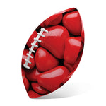 Heart Chocolate Candy Print Rugby Ball