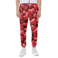 Heart Chocolate Candy Print Joggers