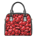 Heart Chocolate Candy Print Shoulder Handbag