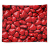 Heart Chocolate Candy Print Tapestry