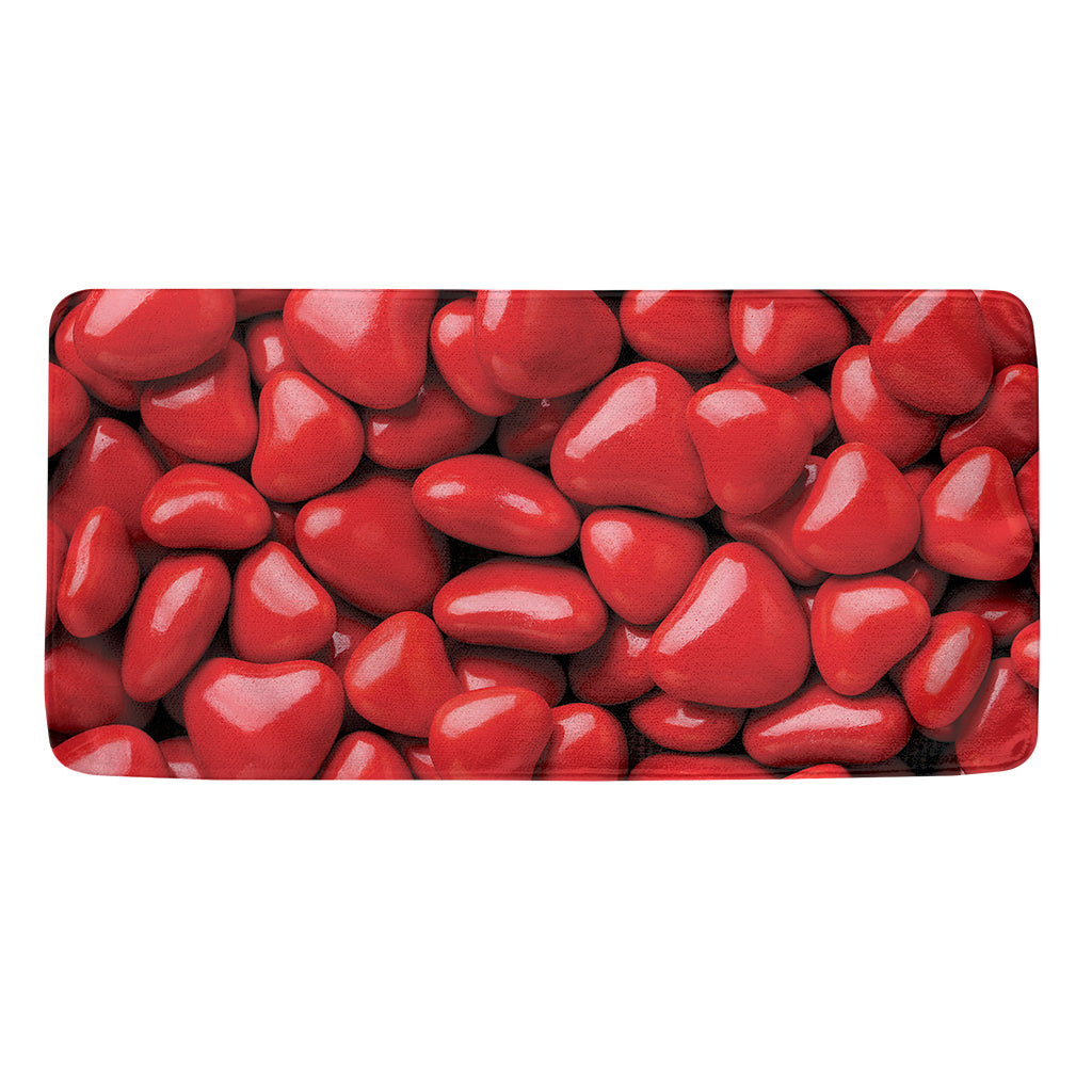 Heart Chocolate Candy Print Towel