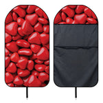 Heart Chocolate Candy Print Waterproof Car Seat Cover