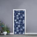 Heart Denim Jeans Pattern Print Door Sticker