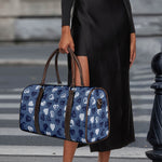 Heart Denim Jeans Pattern Print Duffle Bag