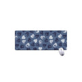 Heart Denim Jeans Pattern Print Extended Mouse Pad