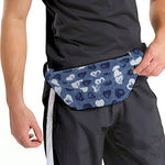 Heart Denim Jeans Pattern Print Fanny Pack