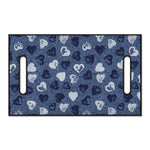 Heart Denim Jeans Pattern Print Golf Cart Seat Cover