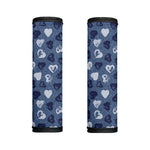 Heart Denim Jeans Pattern Print Handle Covers