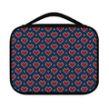 Heart Knitted Pattern Print Classic Bible Case