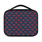 Heart Knitted Pattern Print Classic Bible Case