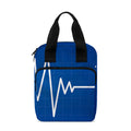 Heartbeat Cardiogram Print Bible Tote Bag