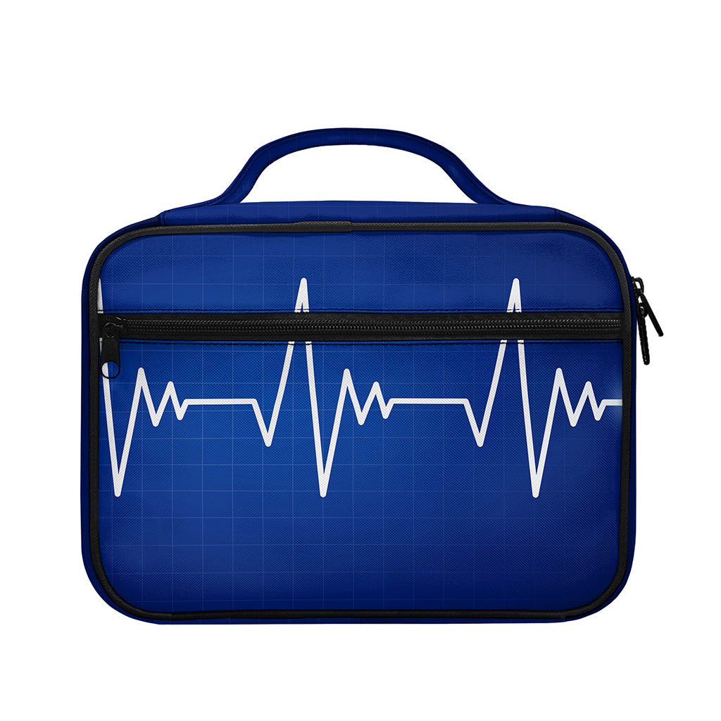 Heartbeat Cardiogram Print Briefcase Bible Bag