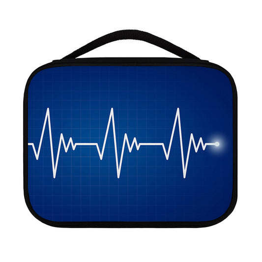 Heartbeat Cardiogram Print Classic Bible Case