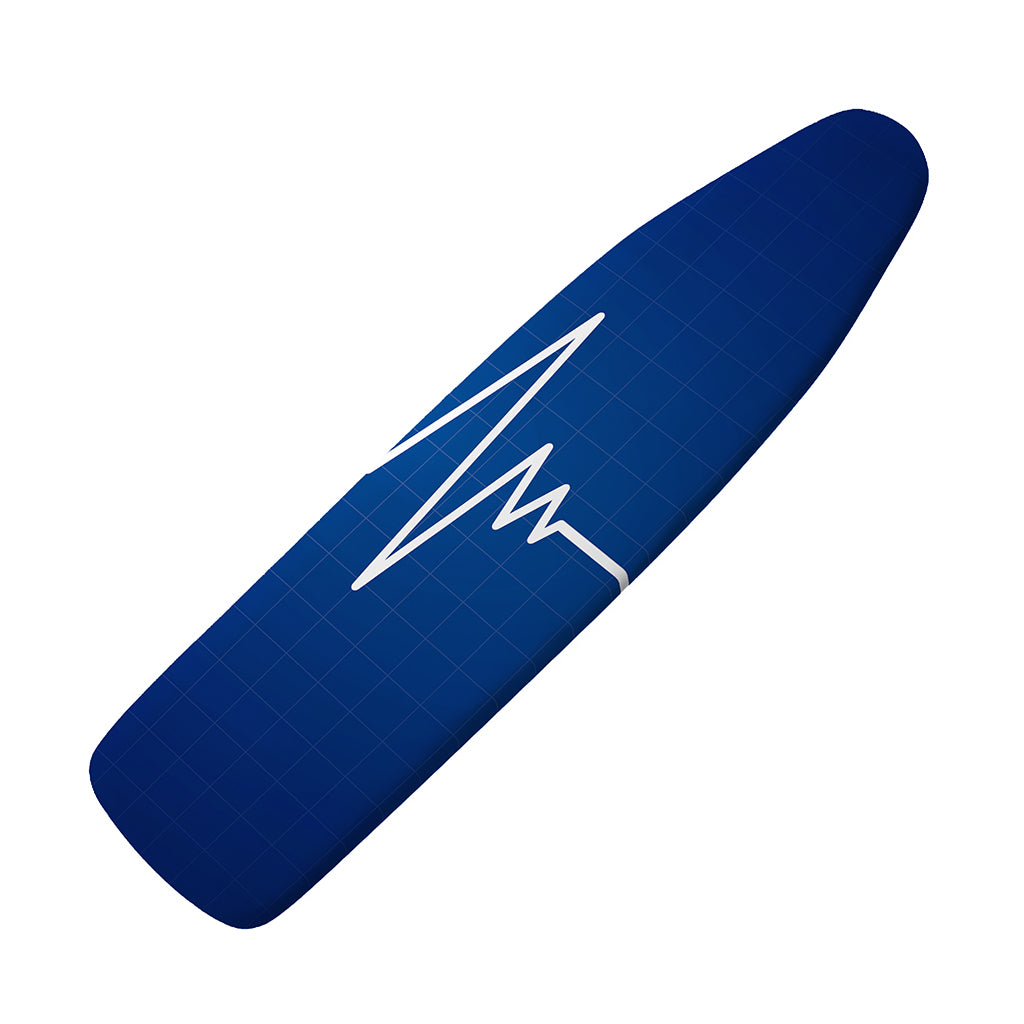Heartbeat Cardiogram Print Ironing Board Cover