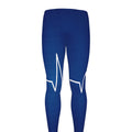 Heartbeat Cardiogram Print Men's Leggings