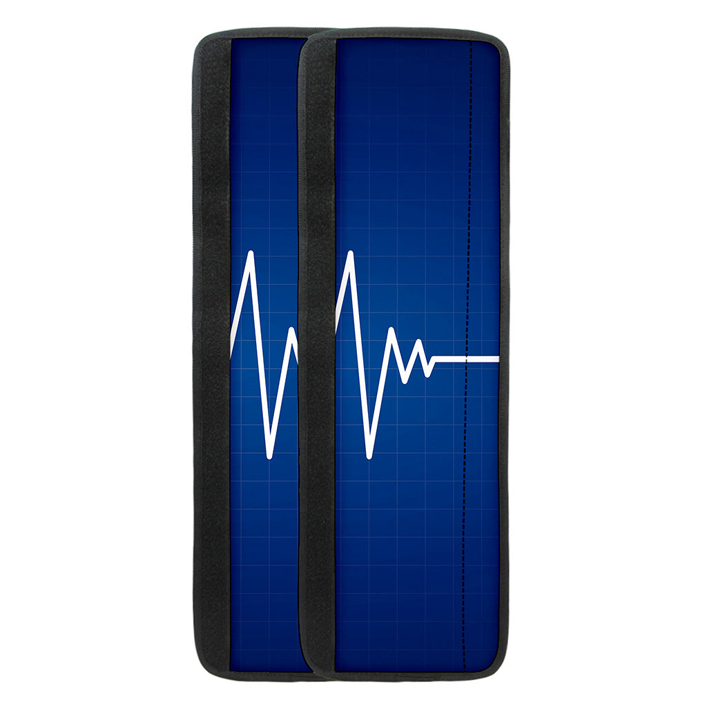 Heartbeat Cardiogram Print Refrigerator Handle Covers