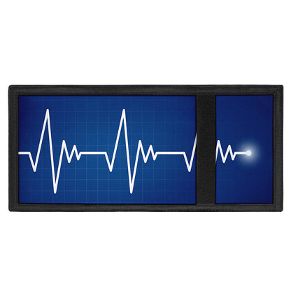 Heartbeat Cardiogram Print Trifold Wallet
