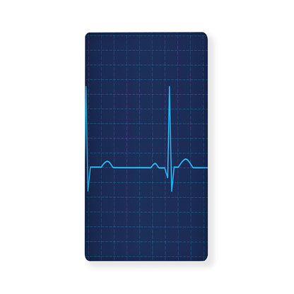 Heartbeat Electrocardiogram Print Baby Crib Sheet