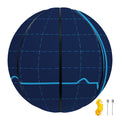 Heartbeat Electrocardiogram Print Basketball