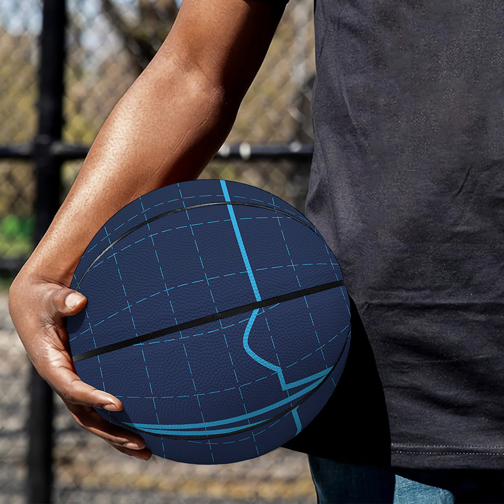 Heartbeat Electrocardiogram Print Basketball