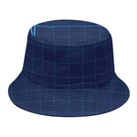 Heartbeat Electrocardiogram Print Bucket Hat