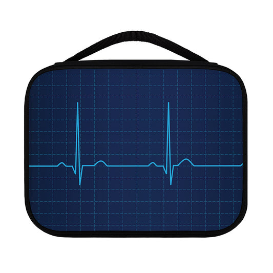 Heartbeat Electrocardiogram Print Classic Bible Case