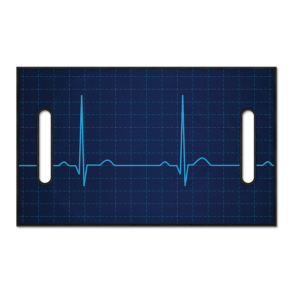 Heartbeat Electrocardiogram Print Golf Cart Seat Cover
