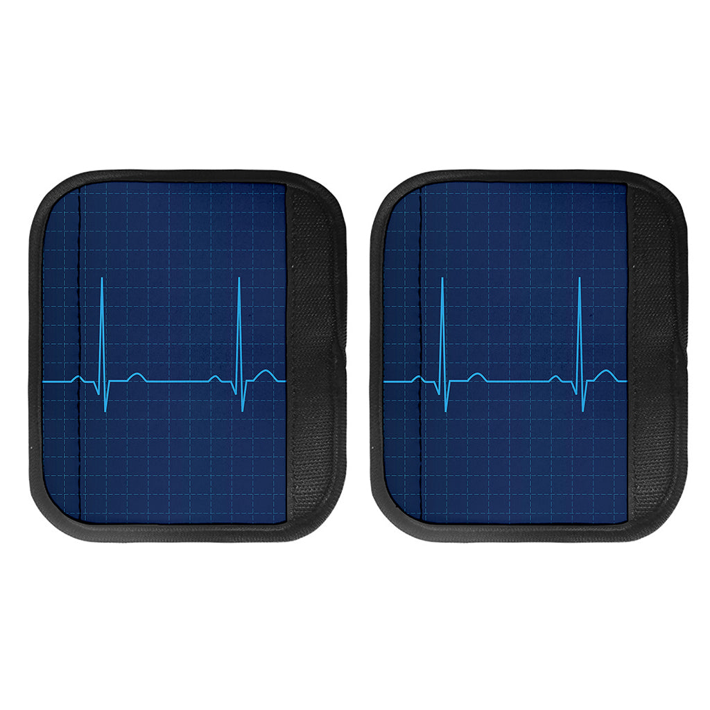 Heartbeat Electrocardiogram Print Handle Covers