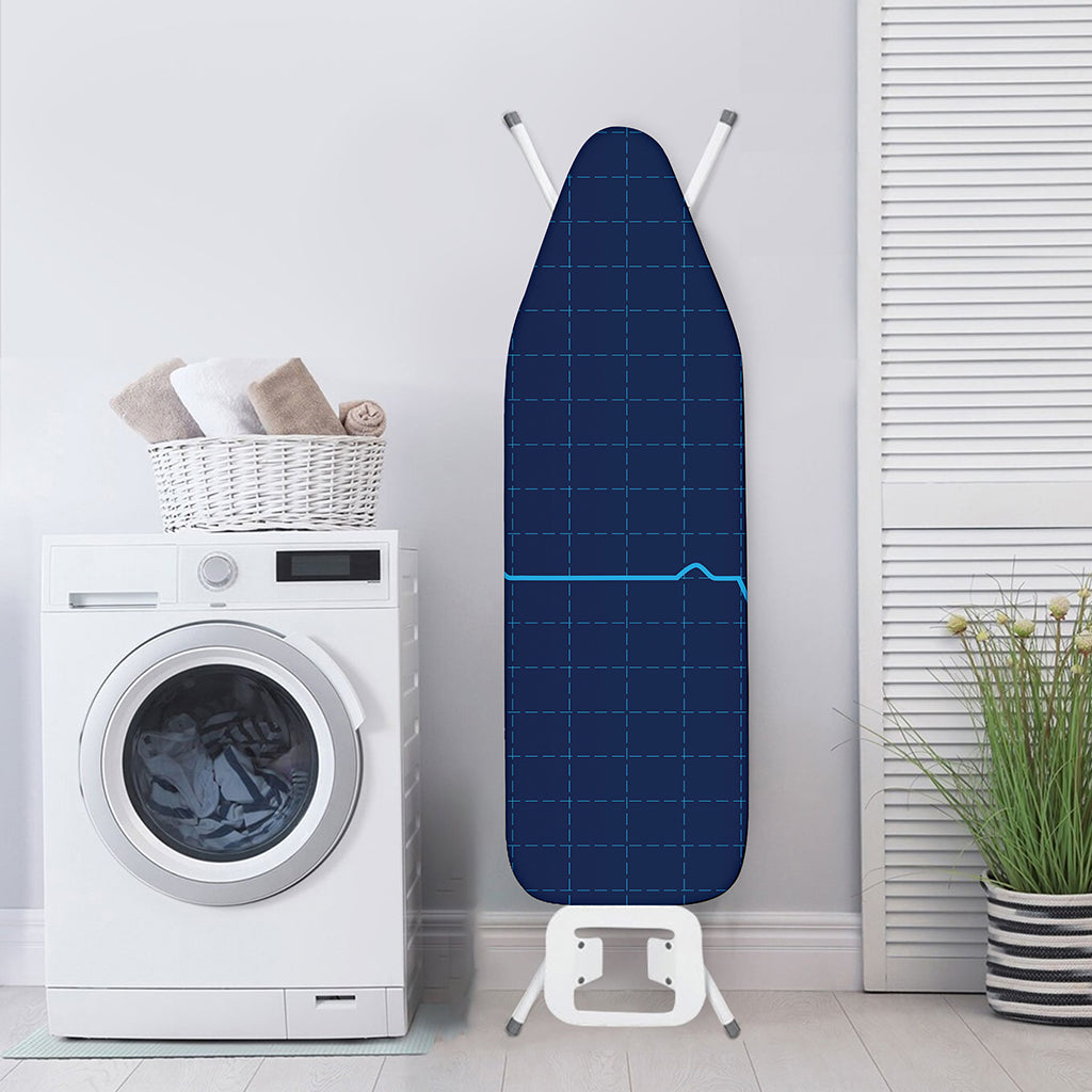 Heartbeat Electrocardiogram Print Ironing Board Cover