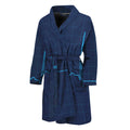 Heartbeat Electrocardiogram Print Men's Bathrobe