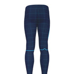 Heartbeat Electrocardiogram Print Men's leggings