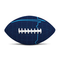 Heartbeat Electrocardiogram Print Rugby Ball
