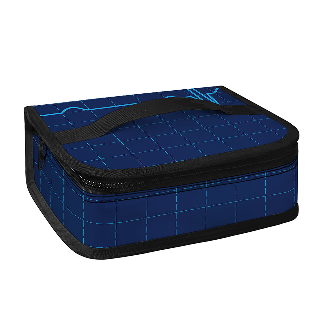 Heartbeat Electrocardiogram Print Small Lunch Bag