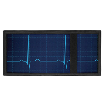 Heartbeat Electrocardiogram Print Trifold Wallet
