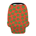 Hemp Leaf Pattern Print Baby Seat Cover