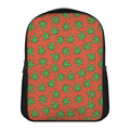 Hemp Leaf Pattern Print Casual Backpack