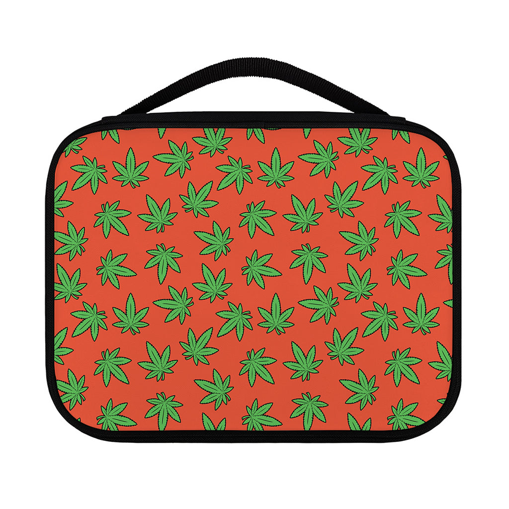 Hemp Leaf Pattern Print Classic Bible Case