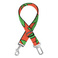 Hemp Leaf Pattern Print Dog Seat Belt