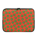 Hemp Leaf Pattern Print Laptop Sleeve