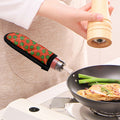 Hemp Leaf Pattern Print Skillet Handle Cover