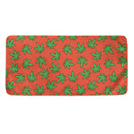 Hemp Leaf Pattern Print Towel