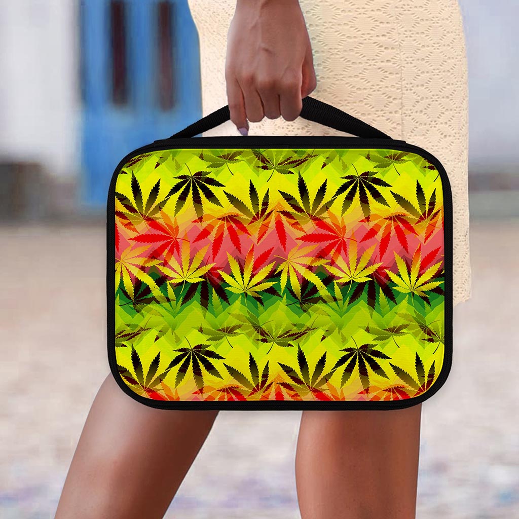 Hemp Leaf Reggae Pattern Print Classic Bible Case