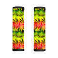 Hemp Leaf Reggae Pattern Print Handle Covers