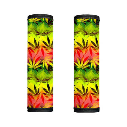 Hemp Leaf Reggae Pattern Print Handle Covers