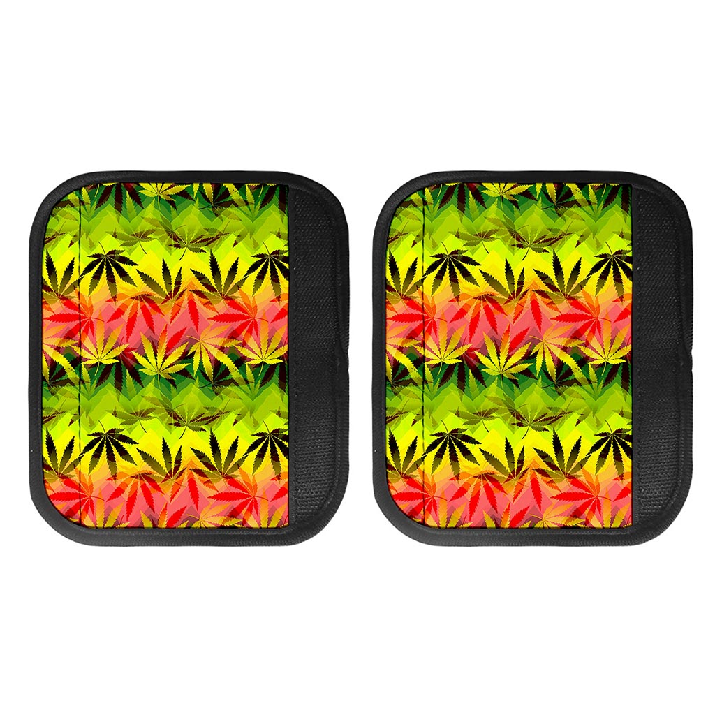 Hemp Leaf Reggae Pattern Print Handle Covers